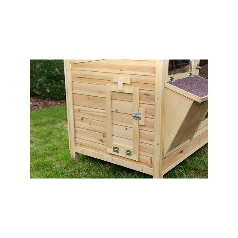Králíkárna Hutch XXL Vario - kotec pro králíky, 155 x 76 x 80 cm