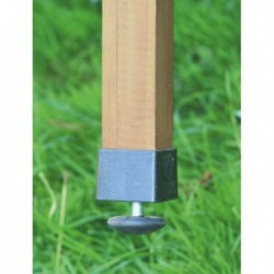 Králíkárna TYROL ALPIN, zateplená, 119 x 100 x 119 cm