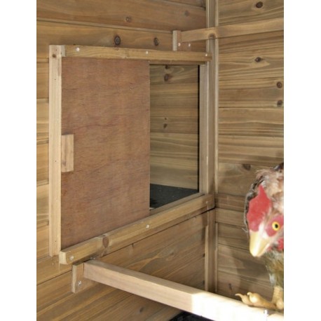 Kurník pro slepice dvoupatrový, s výběhem, 222x115x200cm, vč. dopravy