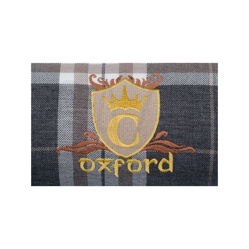 CAZO Taška cestovní pro psy Oxford, károvaná,  30 x 40 x 24 cm