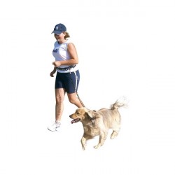 Vodítko pro psy sportovní na kolo a běhání Active Leader