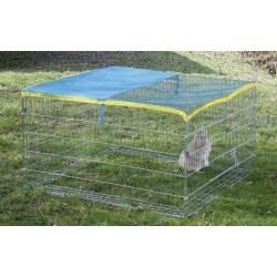 Výběh pro králíky, morčata a jiné hlodavce 115 x 115 x 65 cm