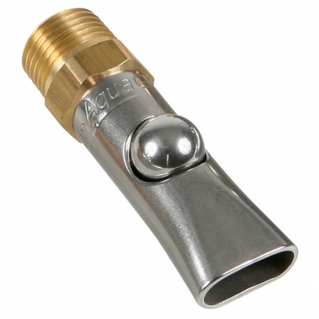 Napáječka kuličková AquaGlobe, 3/4", prasnice/skot, mosaz/nerez
