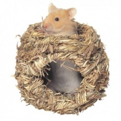 Prolézačka pro křečky a malé hlodavce z trávy, 10,5cm