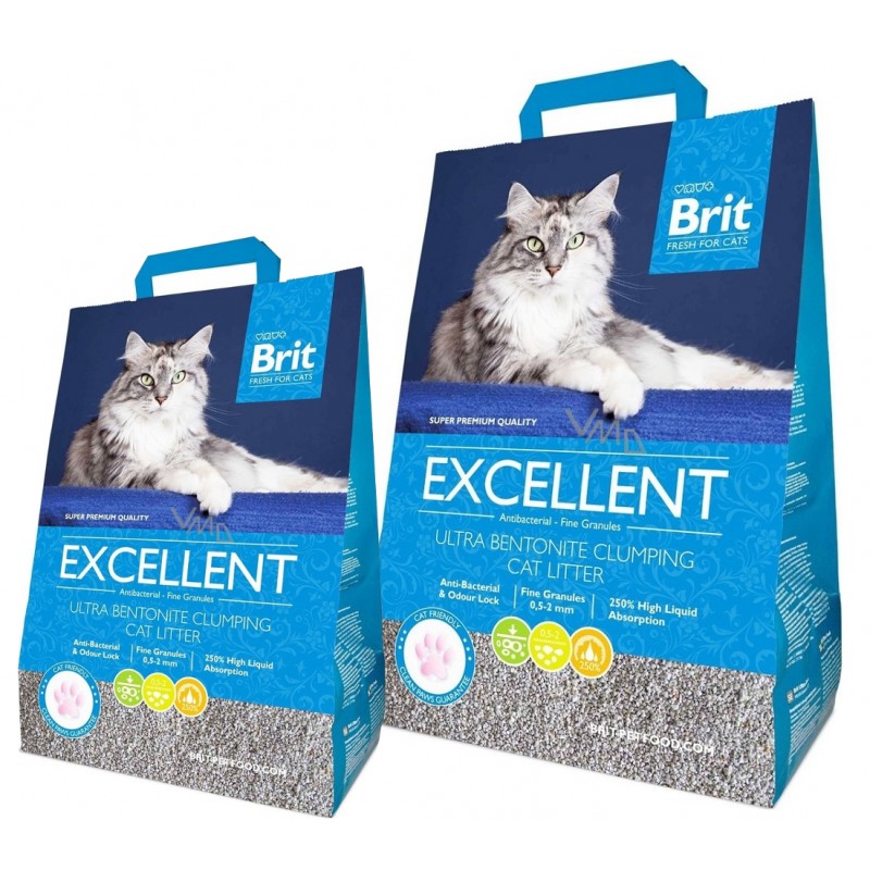 Podestýlka Brit Fresh for Cats Excellent Ultra Bentonite 