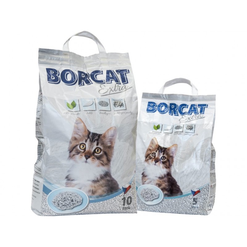 Stelivo hrudkující pro kočky a hlodavce Borcat Extra