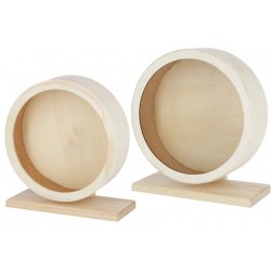 KERBL Kolotoč pro křečky a malé hlodavce dřevěný