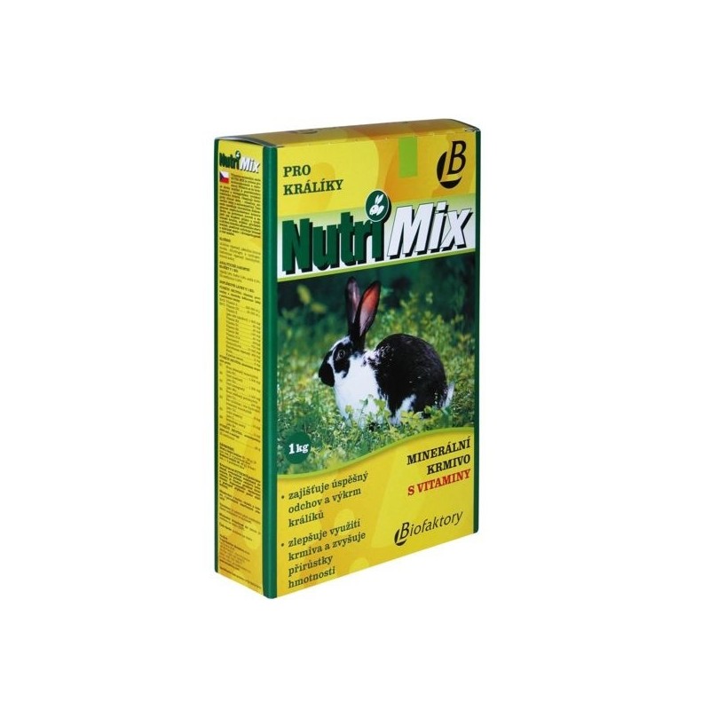 Nutri Mix pro králíky, 1 kg Nutri Mix pro králíky, 1 kg
