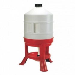 Napáječka pro drůbež stojanová barelová, plast, 30l Napáječka pro drůbež stojanová barelová, plast, 30l