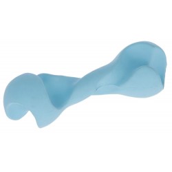 Hračka pro psy gumová kost XL, modrá, 21,5 cm