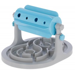 Hračka pro psy interaktivní válec na pamlsky, 27 x 32 x 20-26 cm