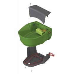 Napáječka vyhřívaná Kerbl SH30, 24V, 73W, včetně ohřevného kabelu