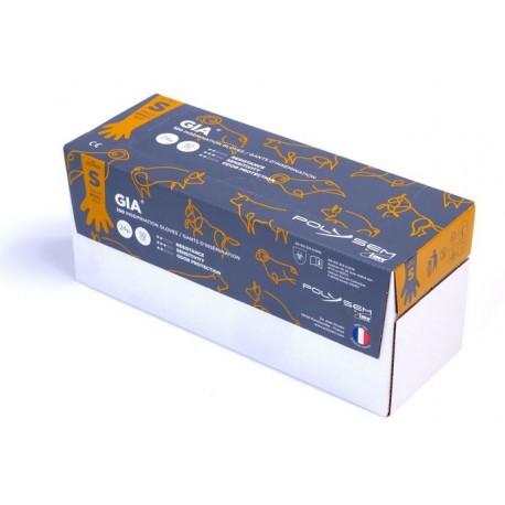 Rukavice veterinární inseminační na skot, GIA