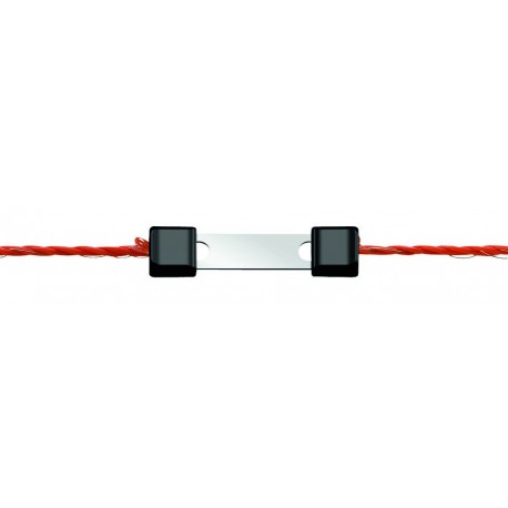 Litzclip®, spojka na lanko, rovná, nerez, 10 ks