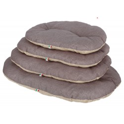 Polštář LONETA pro psy, šedo-hnědý