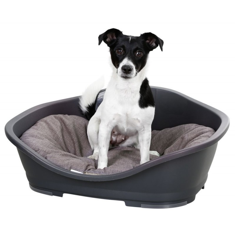 Polštář LONETA pro psy, šedo-hnědý