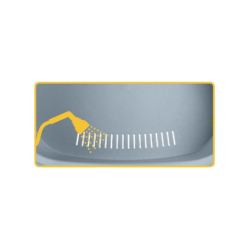 Pelech plastový SLEEPER 3, 80,5x55x32 cm, šedý