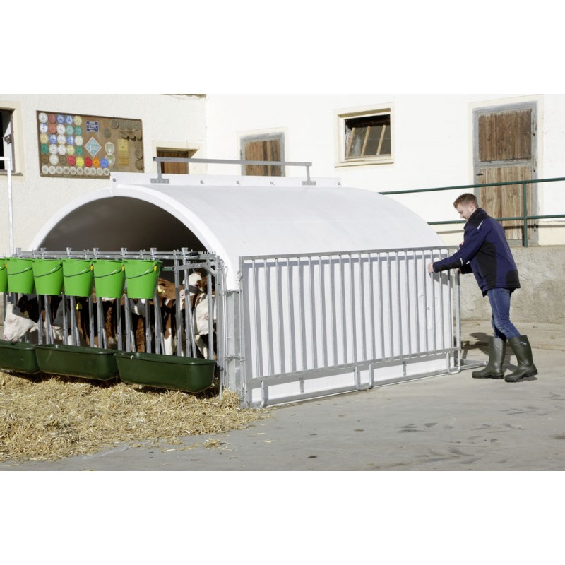 Bouda pro telata skupinová CalfHouse Premium XXL, s ohrádkou