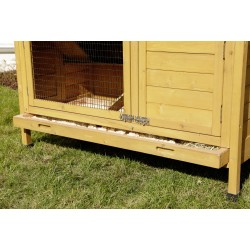 KERBL Králíkárna dvoupatrová APPARTMENT PRO - kotec pro králíky, 118 x 61 x 130 cm