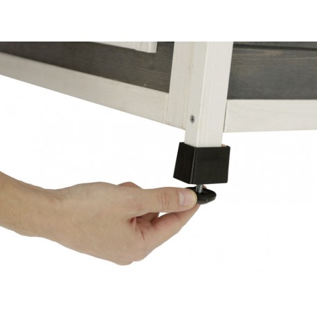 Kerbl Bouda pro kočky Family, dvoupatrová, 57 x 55 x 80 cm