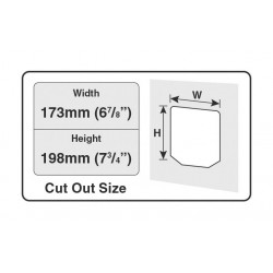Cat Mate dvířka pro kočku na mikročip