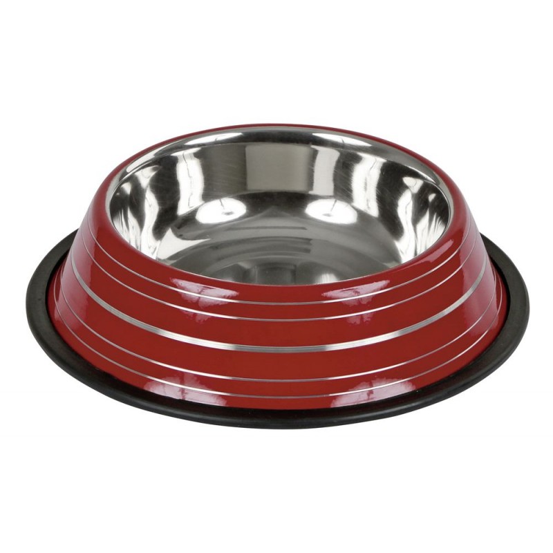 Miska pro psy a kočky, nerezová, 200 ml, mix barev