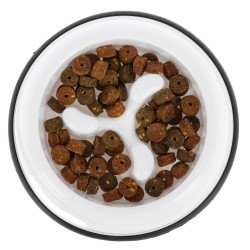 Miska plastová pro psy, proti hltání