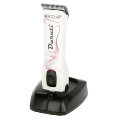 Aesculap strojek stříhací Durati ProWhite XT436-WP na skot a psy, vč. stříhací hlavy 1,5 mm, 2x bat.