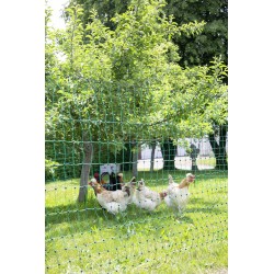Síť vodivá pro drůbež 106 cm, 2 hroty, zelená