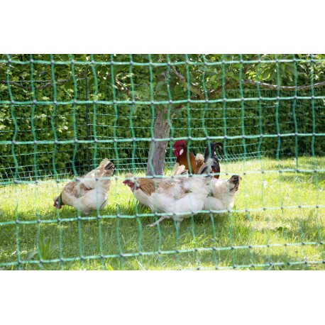 Síť vodivá pro drůbež 106 cm, 2 hroty, zelená