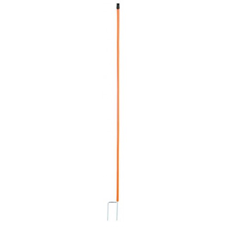 Tyčka náhradní k ohradníku pro drůbež 112 cm, 2 hroty, oranžová