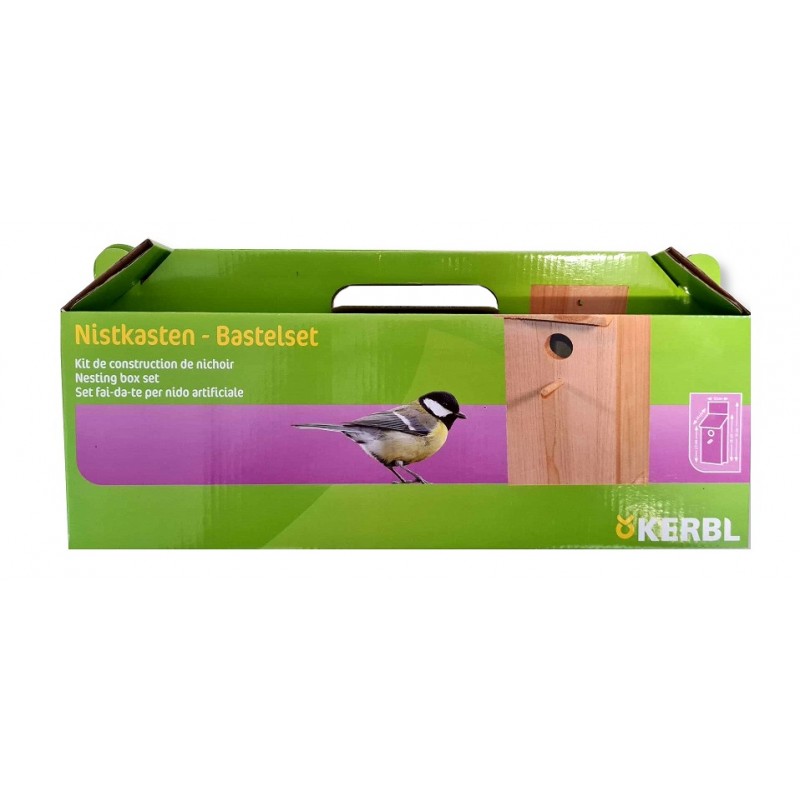 Budka pro sýkorky, sada pro kutily 36 x 12 x 14 cm