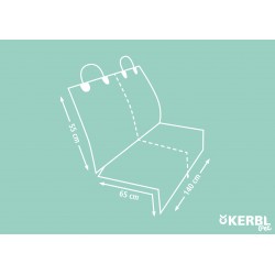 Deka pro psa do auta, černá Deka pro psa do auta, černá