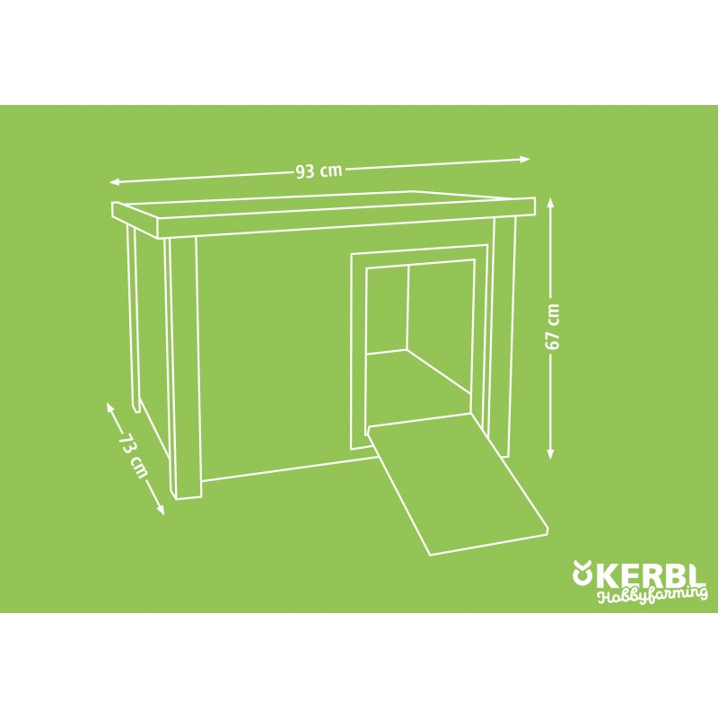 Kurník Duck Town pro slepice, husy a kachny