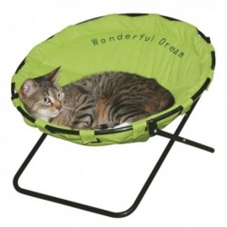 Pelíšek pro kočky WONDERFUL DREAM - židle pro kočky, zelená