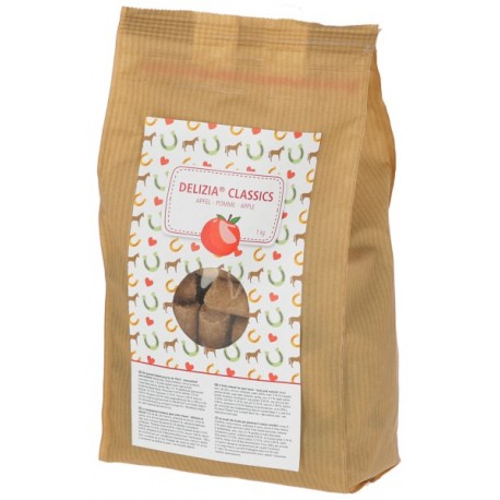 Pamlsek pro koně DELIZIA, jablko, 1 kg