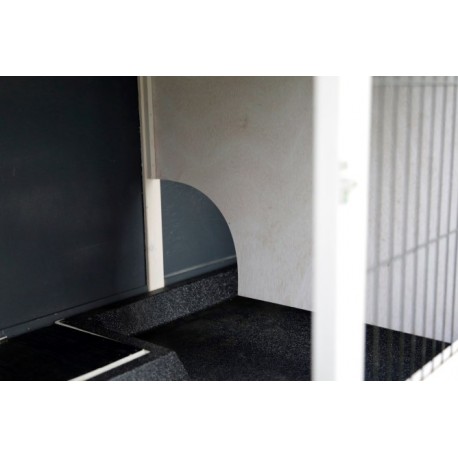 KERBL Králíkárna s výběhem VILLA - kotec pro králíky a jiné hlodavce, 118 x 68 x 118 cm