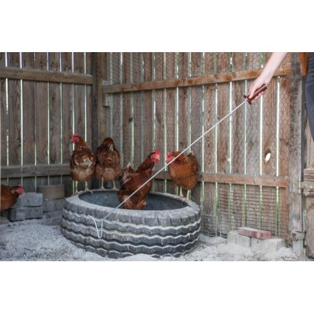 Chytací nožní háček pro drůbež 111 cm