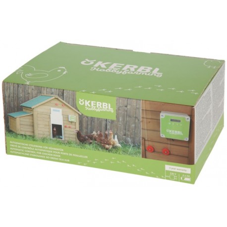 Automatické otevírání a zavírání kurníku KERBL