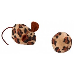 Hračka pro kočky - myška a balonek s catnipem