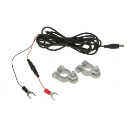 Propojovací kabel pro autobaterie k napájení automatické otevírání a zavírání kurníku KERBL