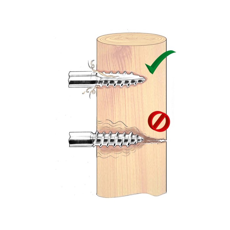 Izolátor kruhový Easy Dril pro elektrický ohradník, vyztužený s vrutem EDX