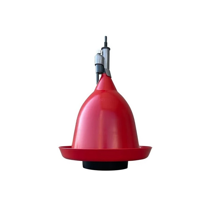 Napáječka pro drůbež automatická závěsná, střední,  připojení 1/2" a 3/4"
