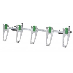 Držák odklopný Calfotel Solid na napájecí kbelíky pro telata, k boudám Calfotel XL5 a XL10