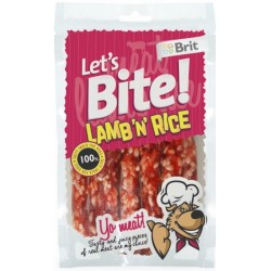 BRIT pochoutka Dog Lets Bite Lamb&Rice 105g NEW