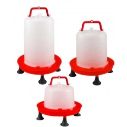 Napáječka River pro drůbež plastová klobouková, bajonet, s nožičkami