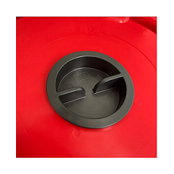 Napáječka pro kuřata plastová klobouková se zátkou, bajonet, s nožičkami