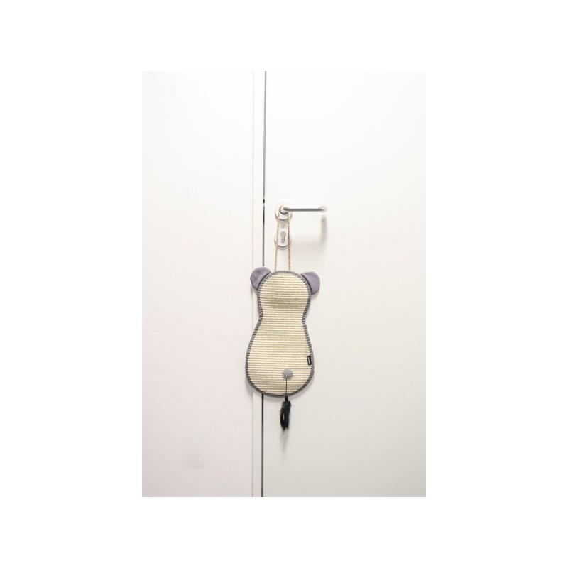 Škrabadlo pro kočky - sisalová škrabací myška, 66 x 25 cm Škrabadlo pro kočky - sisalová škrabací myška, 66 x 25 cm