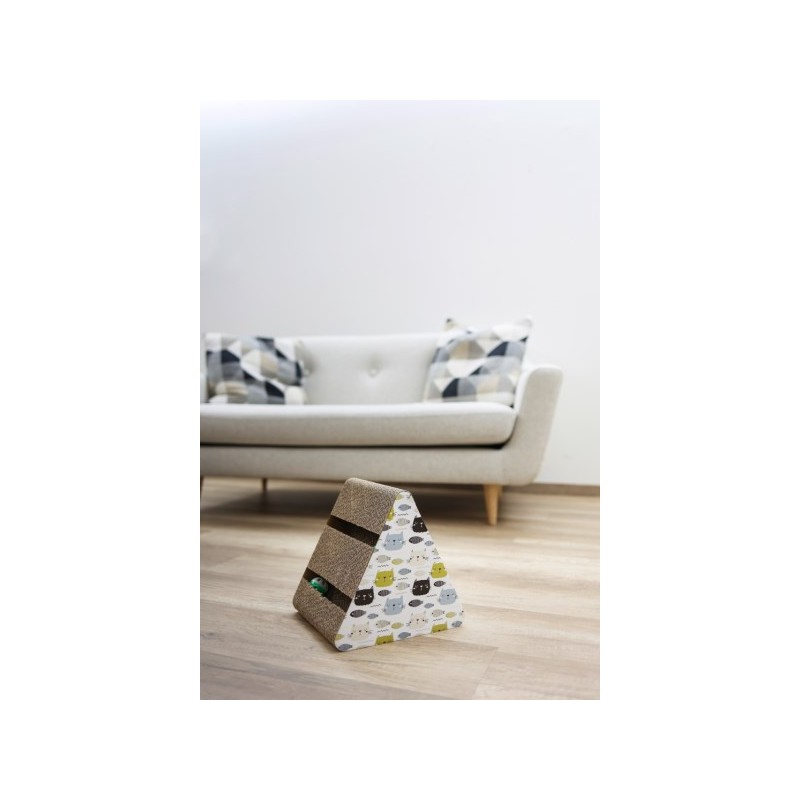 Škrabadlo pro kočky kartonové Boon, 22x24x26 cm Škrabadlo pro kočky kartonové Boon, 22x24x26 cm