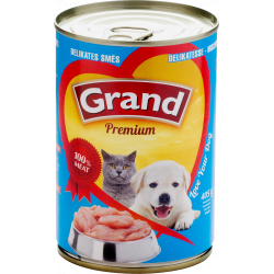GRAND Premium Delikates, směs pro kočky a štěňata 405g